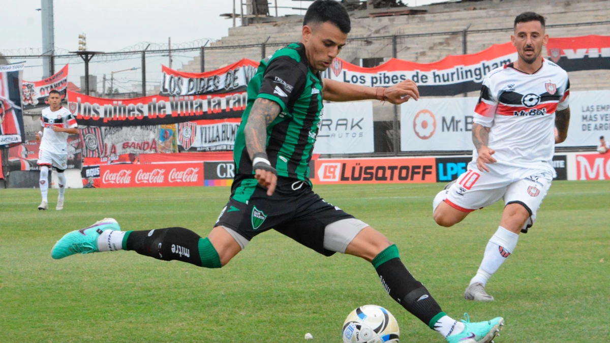 Foto:@CASanMartinSJ. En la localidad de San Martín, Chacarita y el santo sanjuanino empataron 1-1