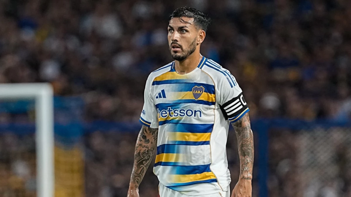 Foto: Leandro Paredes salió con una molestia muscular, a los 37m. del segundo tiempo.