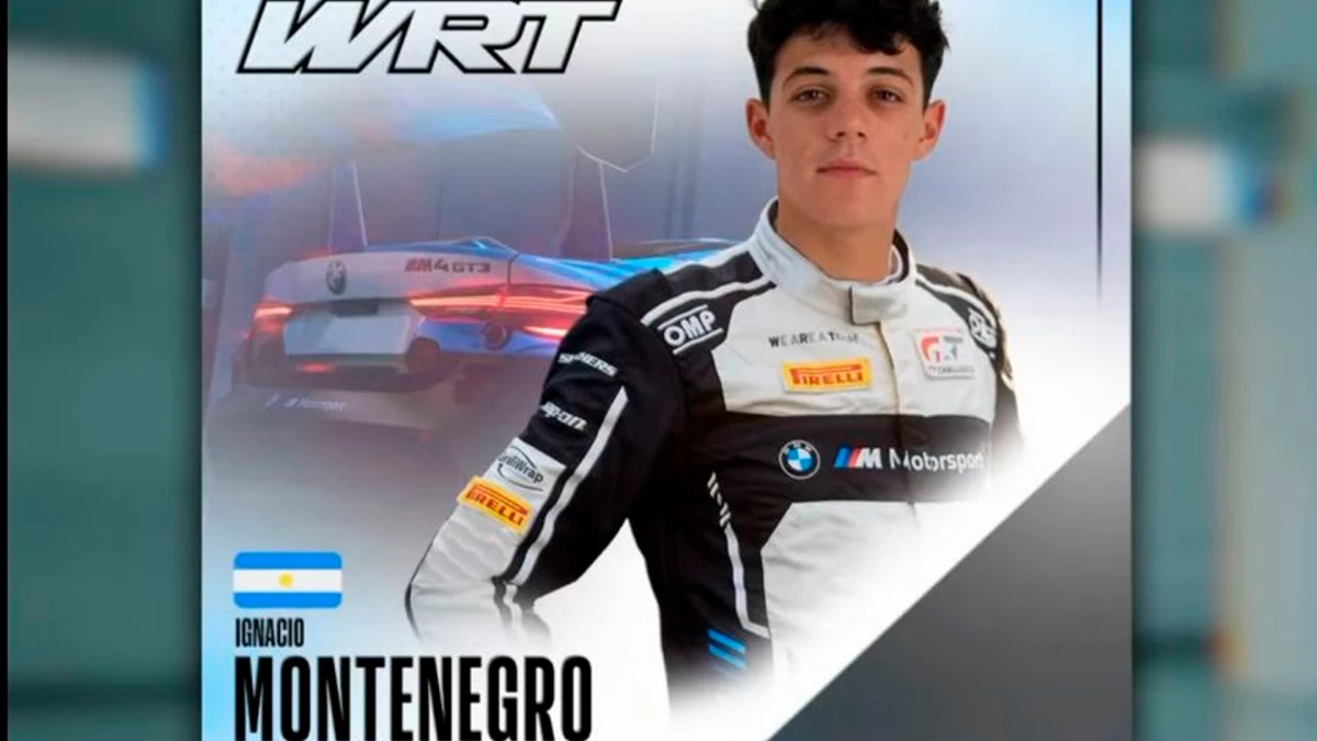 Ignacio “Nacho” Montenegro y un nuevo paso en su carrera deportiva en el GT World Challenger | Foto: WRT