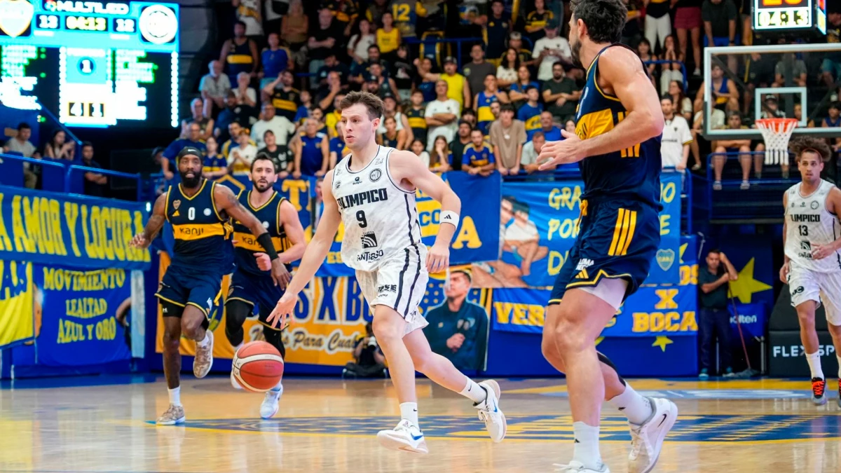Boca y Olímpico La Banda animaron uno de los tres encuentros de la jornada de LNB | Foto: Prensa Boca