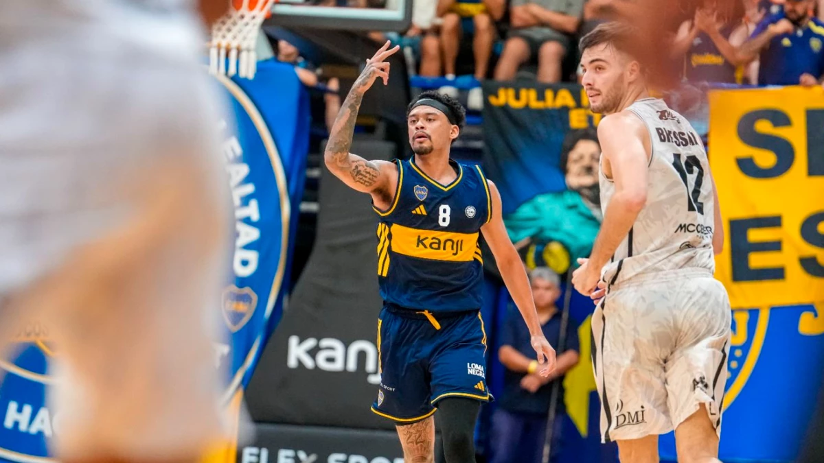 Michael Smith y Gonzalo Bressan, dos de las figuras del partido en goleo y por juego | Foto: Prensa Boca