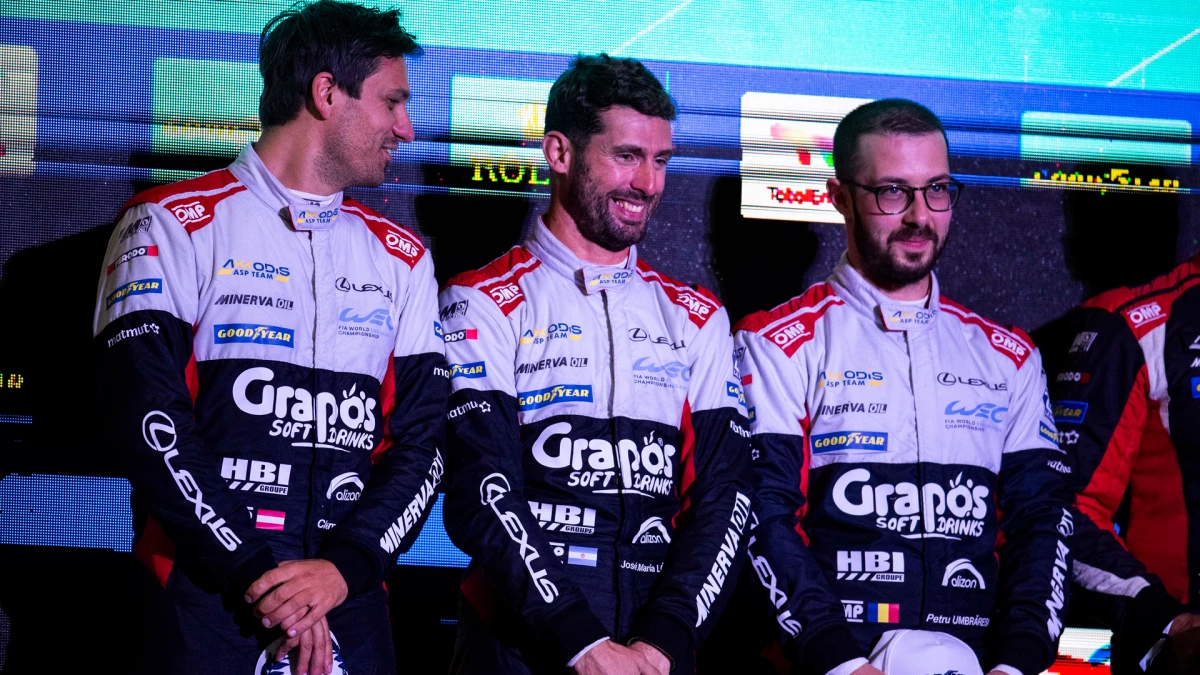 Clemens Schmid, López y Petru Umbrarescu, el tridente de Lexus para la mítica competencia en Francia | Foto: DPPI wec