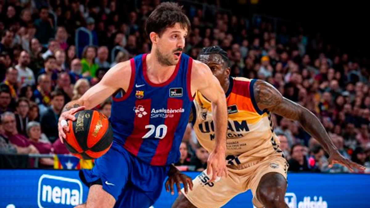 Laprovíttola, una de las referencias en el Barcelona de España en la Liga Endesa | Foto: X @BarcaBasket