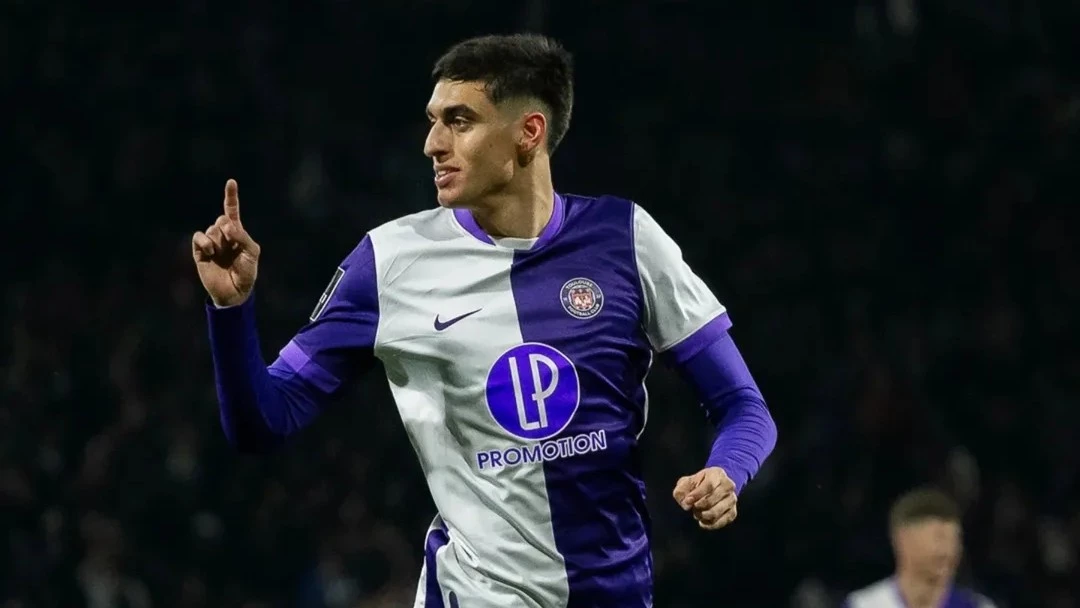 Foto: Prensa Toulouse. El ex Independiente, Santiago Hidalgo, dijo presente en el partido