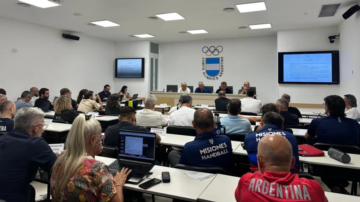 Foto: Confederación Argentina de Handball. El dirigente Carlos Ferrea iniciará un nuevo mandato al frente de la CAH
