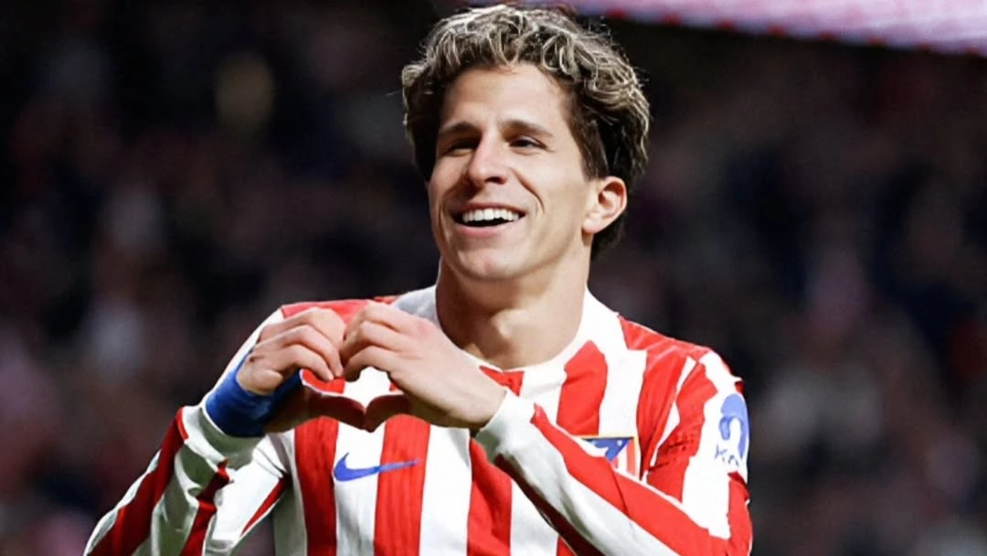 Foto:@LaLiga. Giuliano Simeone suma 6 tantos y 7 asistencias para Atlético Madrid en este campeonato.&nbsp;