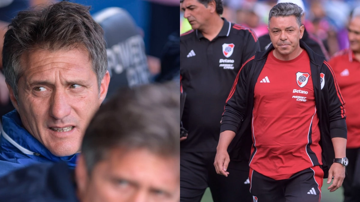 Los mellizos Barros Schelotto y el Muñeco Gallardo se volverán a enfrentar en Liniers. Fotos: Julián Álvarez.