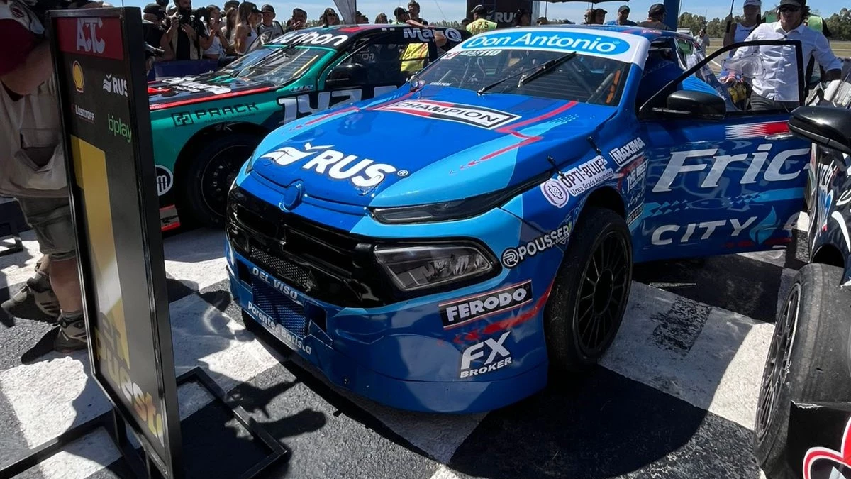 Diego Azar se quedó con la primera prueba del año del TC Pick UP. Foto: prensa ACTC