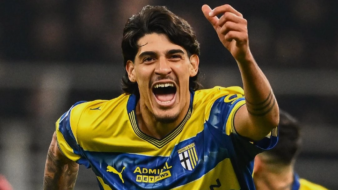 Troilo marcó su primer gol en Italia y le dio un importante triunfo a Parma sobre Milan | FotoX@1913parmacalcio