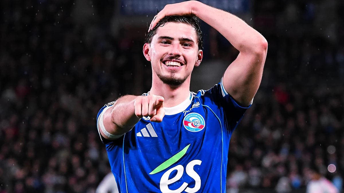 Panichelli marcó un gol en el triunfo de Estrasburgo ante Lyon | FotoX@RCSA