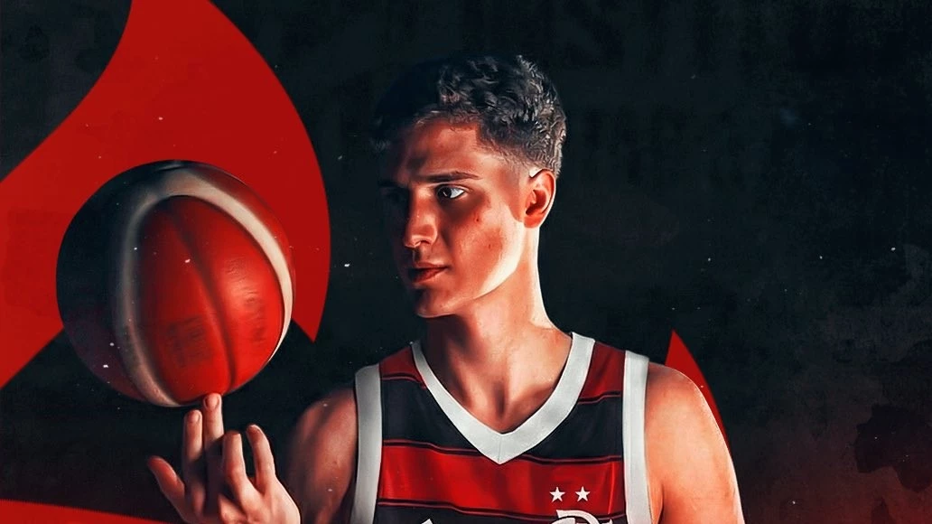 Foto:@TimeFlamengo. El argentino Lugarini es la nueva adquisición del Flamengo para la BCLA