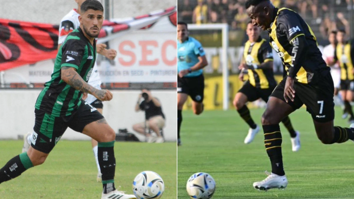 Foto: San Martín de San Juan y Deportivo Madryn se enfrentan en cancha de Estudiantes de Caseros