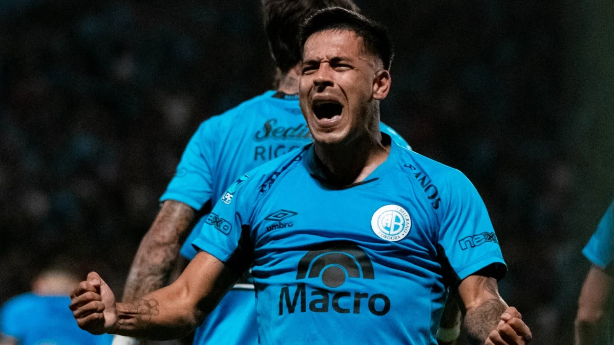 “Uvita” Fernández estampó el segundo gol de Belgrano | FotoX@Belgrano