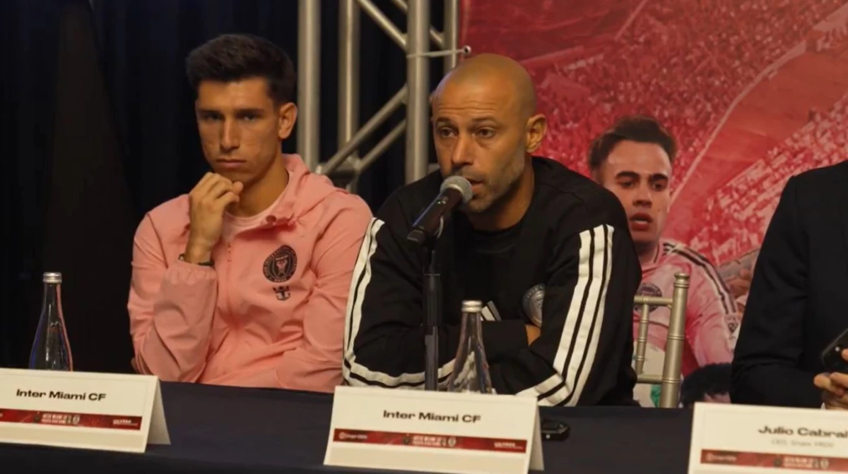 Mascherano habló en la previa del amistoso en Costa Rica (Foto: X@InterMiami).