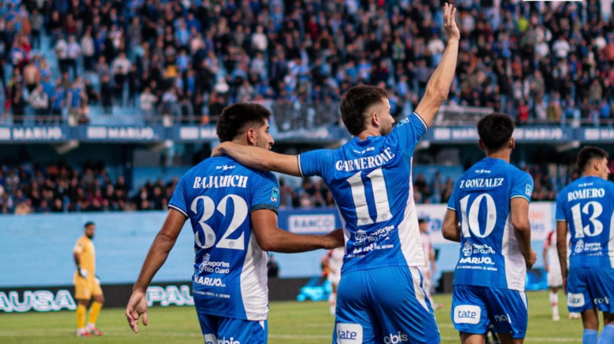 El León celebró ante su gente (Foto: Liga AFA).