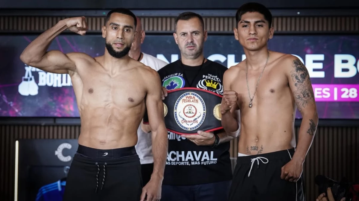 El marroquí Moussa Gholam parte como favorito ante el mexicano Juan Montiel. Foto: Prensa AMB