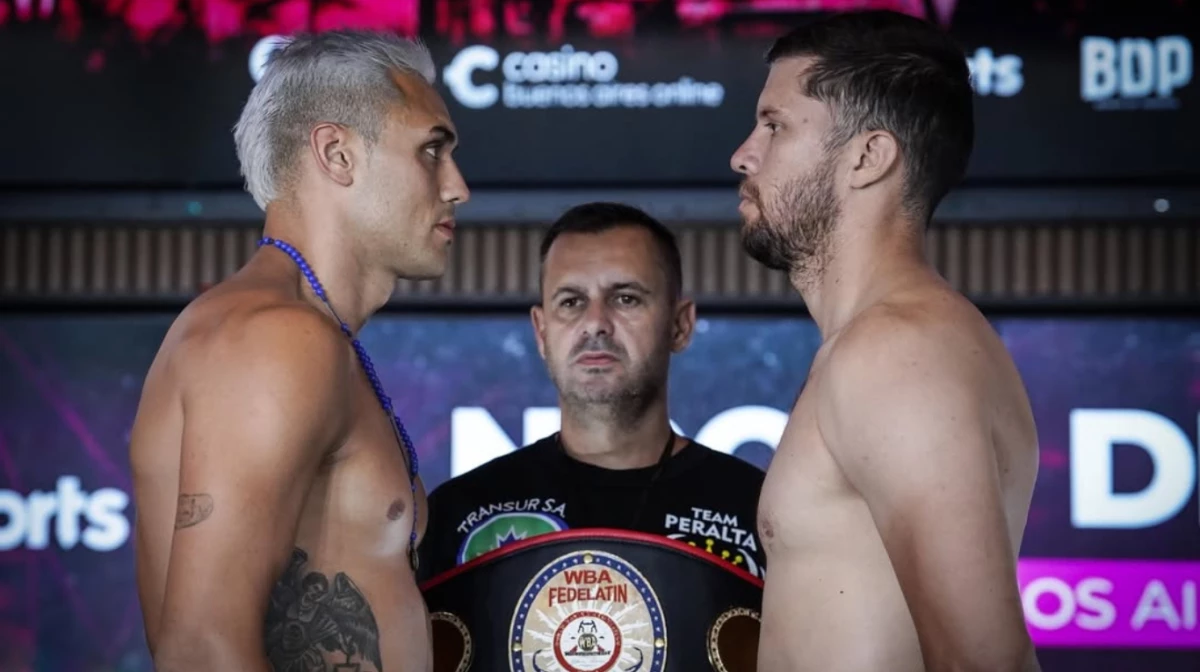 Yamil Peralta vuelve y estará frente a frente con el venezolano Juan Díaz | Foto: Prensa AMB