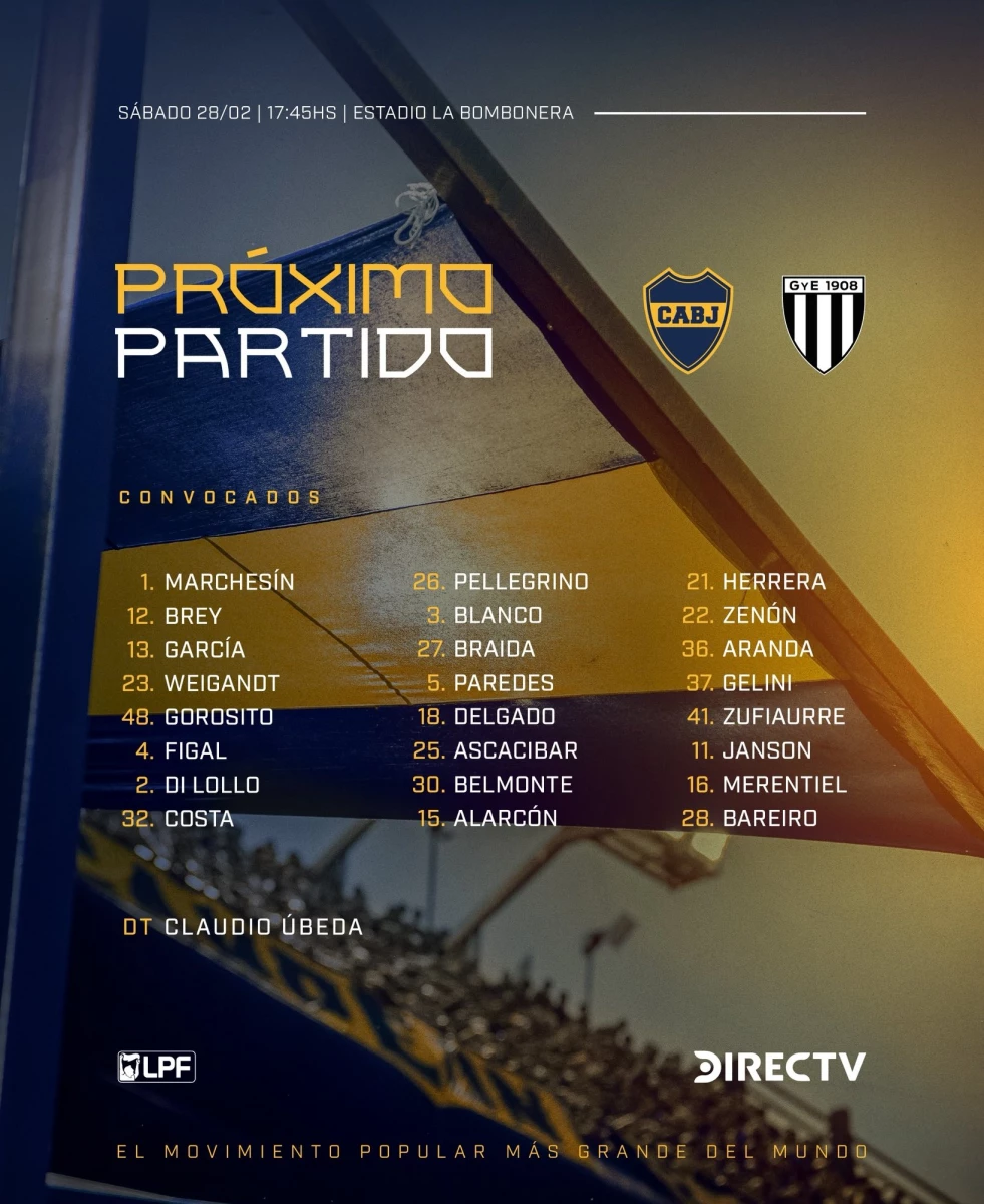 Foto: “X” de Boca Juniors (@BocaJrsOficial).
