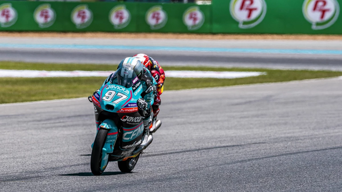 Morelli, el número 97 de Aspar Team. Foto: Aspar Team.