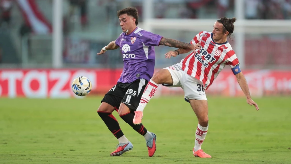 Foto: Unión se plantó con firmeza ante Instituto en el Kempes.