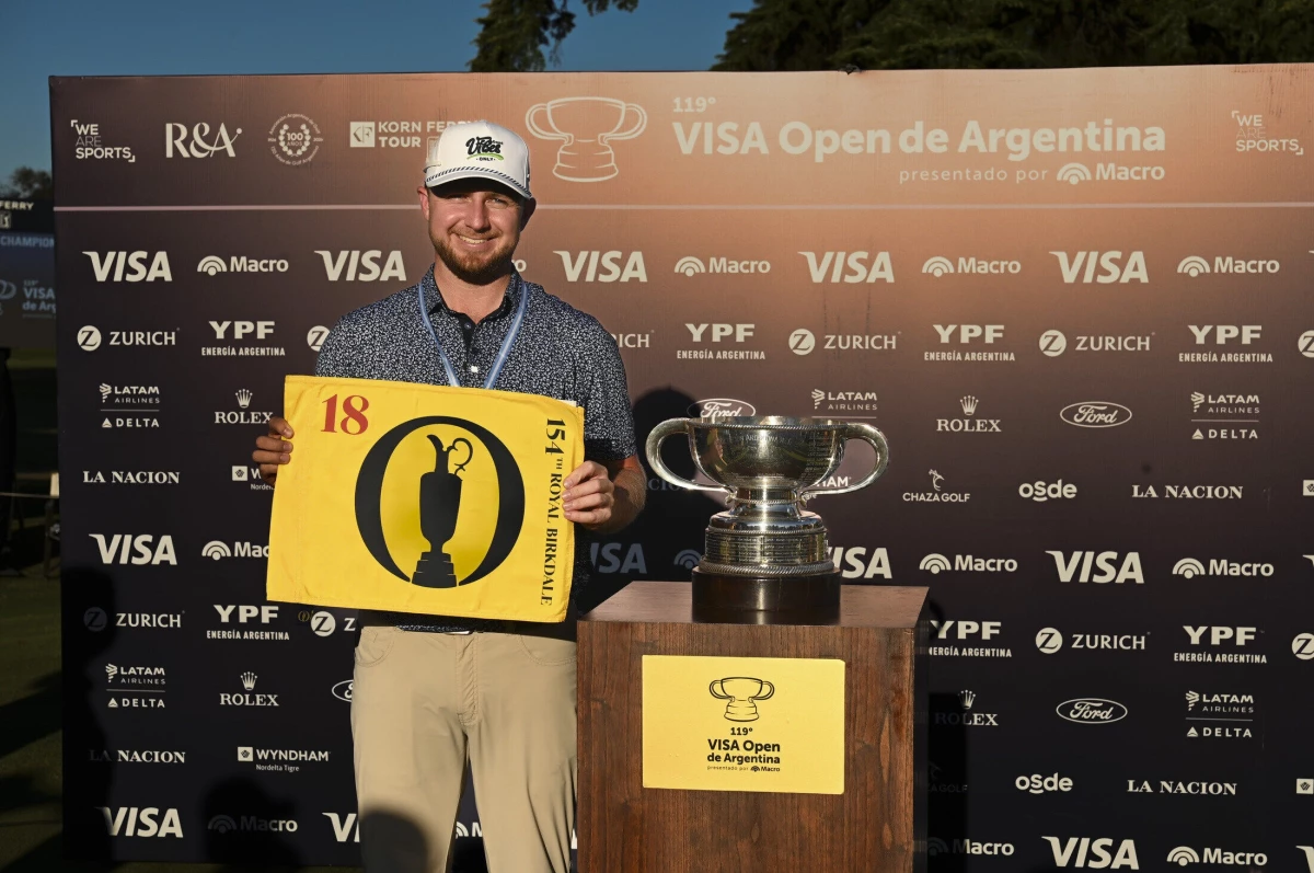 Foto:Prensa AAG (Enrique Beraldi). El estadounidense Docherty se llevó el título en el Jockey Club de San Isidro