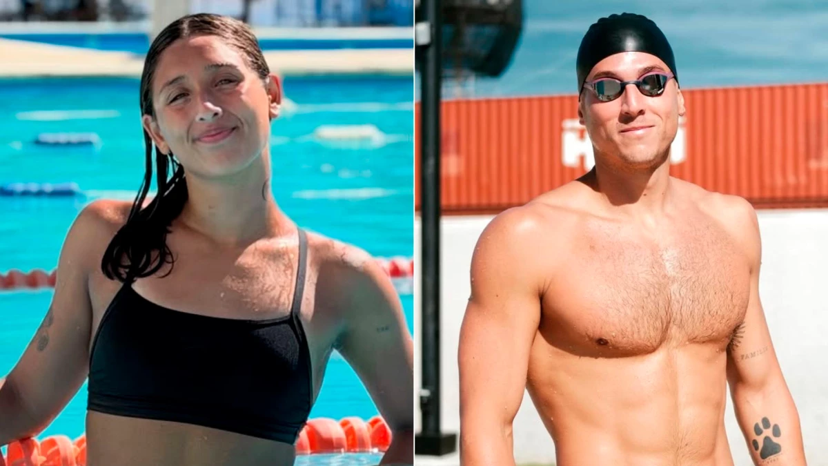 Agostina Hein y Santiago Grassi, dos de las figuras argentinas que competirán en Vermount | &nbsp; Foto: IG @hein_agostina @santigrassi