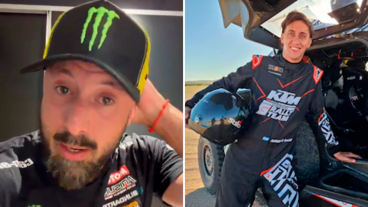 Nazareno López y Augusto Sanz, ganadores de la Etapa 4 y 5 en el SARR 2026 | Foto: PDC &nbsp;KTM