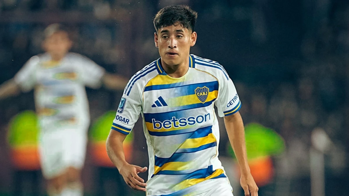 Foto: El juvenil Tomás Aranda fue la gran figura de Boca en la cancha de Lanús.