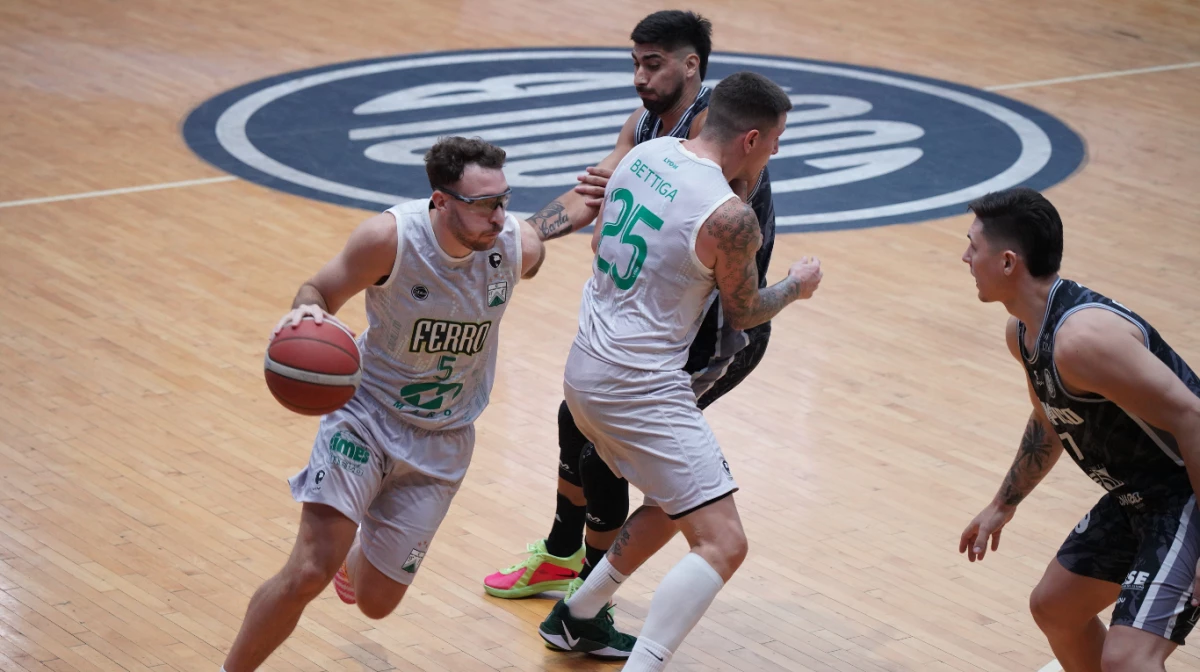 Ferro se trajo la victoria de Santiago del Estero (Foto: X@LigaNacional).