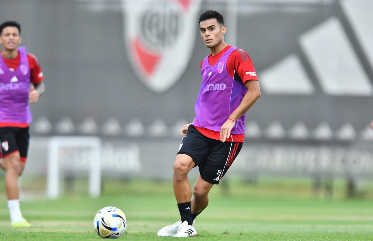 Foto: River. Fausto Vera, por características de juego es un número puesto entre los gustos de Coudet en su esquema de juego. &nbsp;