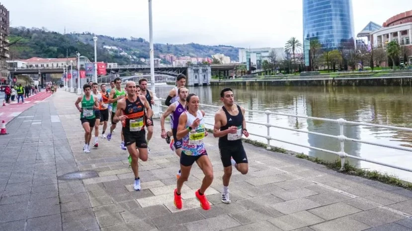 Nuevo récord argentino para la marplatense Borelli. Foto: @10k_bilbao