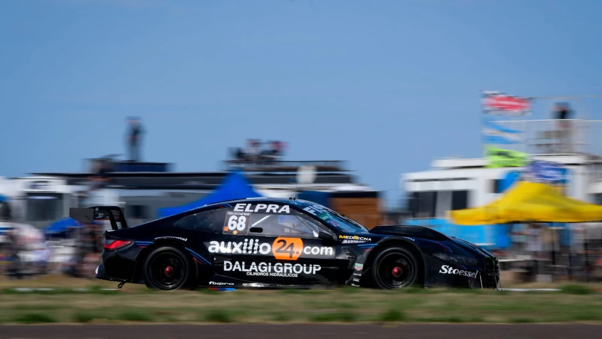 Julián santero, con BMW, se quedó con el triunfo en el TC en Viedma. Foto: prensa ACTC.&nbsp;