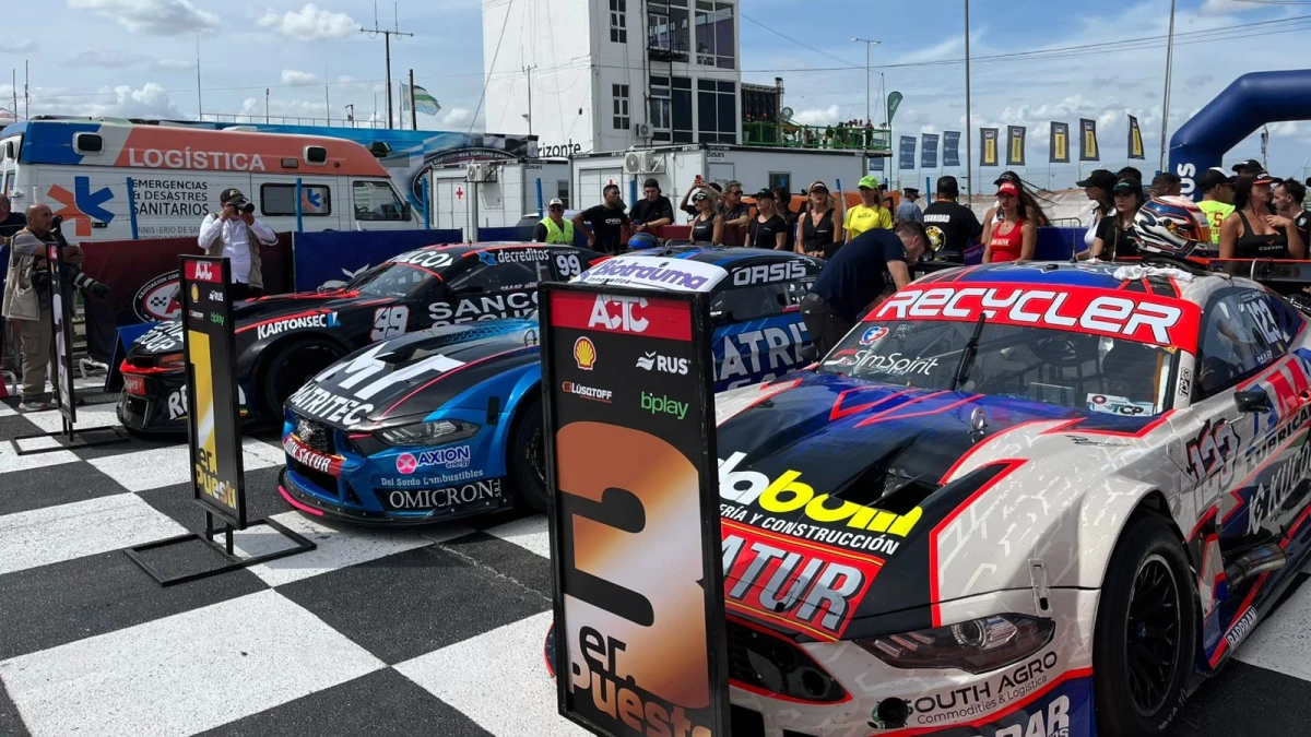 Podio de TC Pista. Foto: prensa ACTC&nbsp;