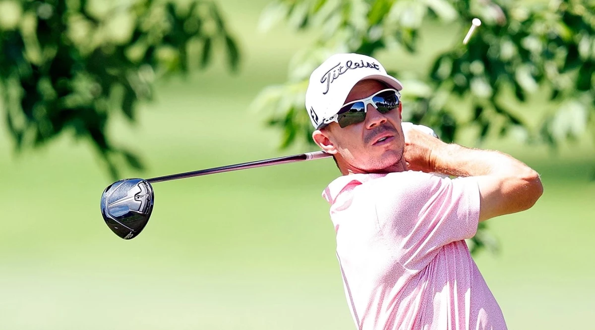 Foto: Prensa Korn Ferry Tour. El cordobés Fernández Valdés compartió la cuarta posición en el golf de Chile