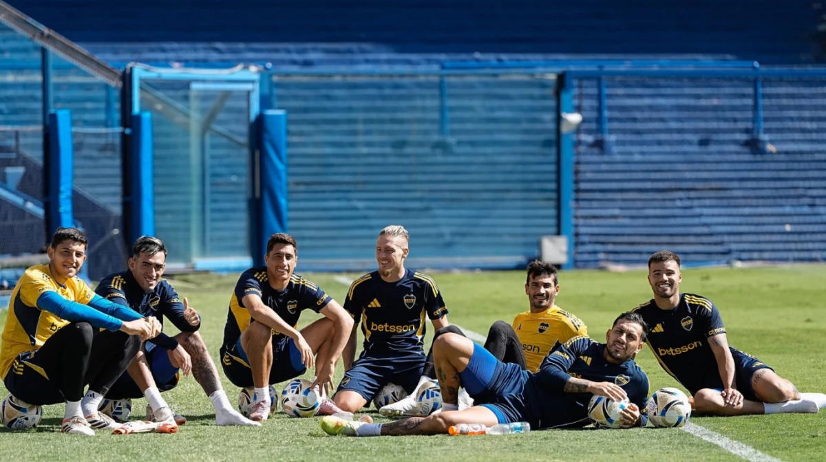 Boca se perfila con el mismo equipo para recibir a San Lorenzo (Foto: IG@bocajrs).