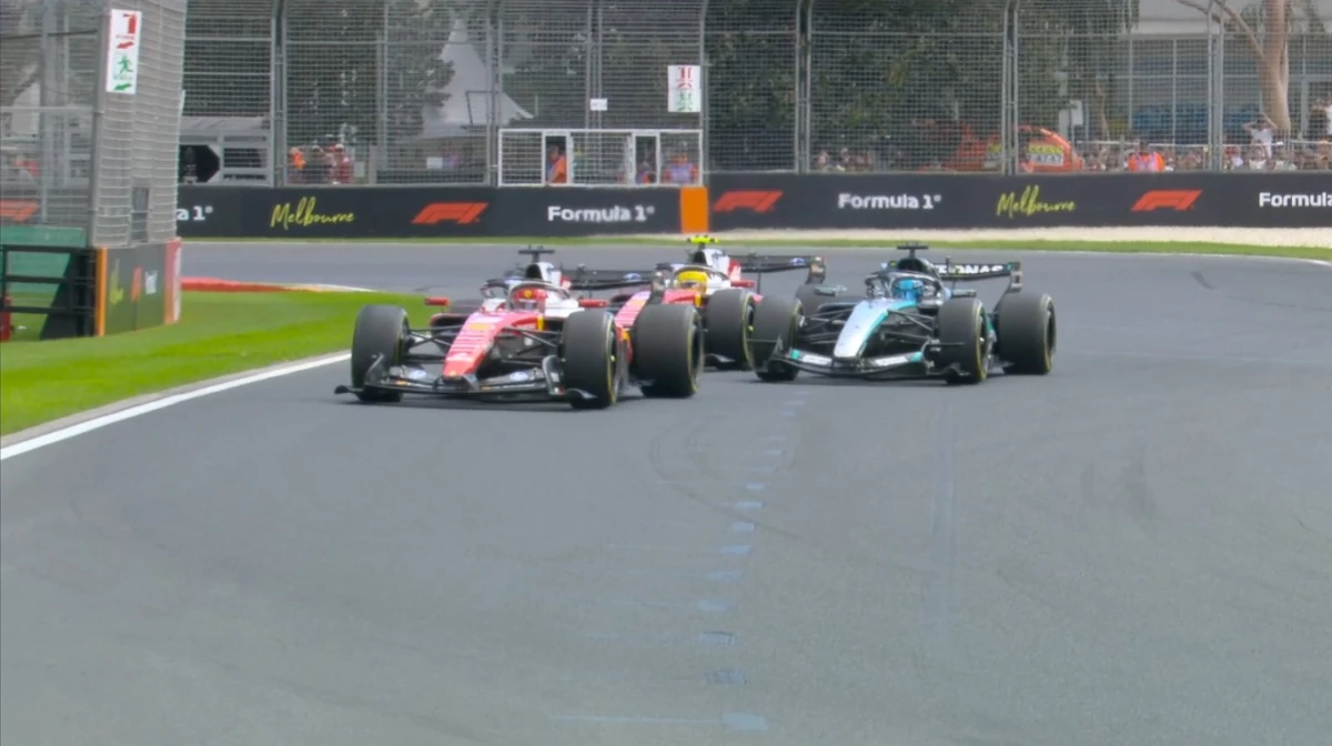 En el último GP de Australia aumentaron los adelantamientos (Foto: X@F1).