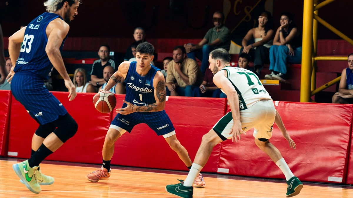 Foto: Regatas sufre cuando juega como local en la cancha de su clásico rival San Martín, donde ahora perdió con Gimnasia.