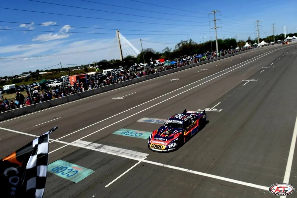 Foto:@actcargentina. Con Dodge el mendocino ganó en 2018