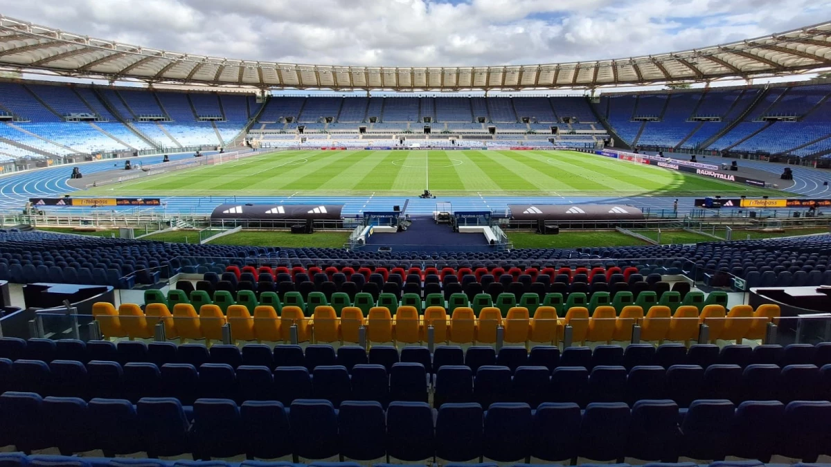 El Olímpico de Roma, la nueva opción para la Finalissima. Foto: @Azzurri