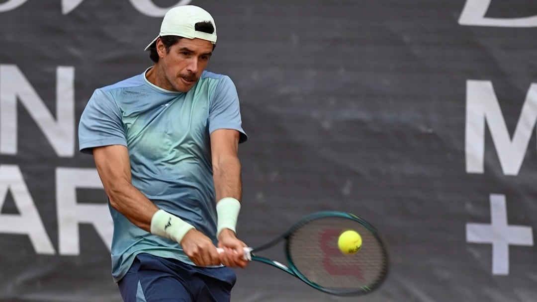 Foto: Facundo Mena quedó eliminado en los octavos de final del Challenger de Santiago de Chile