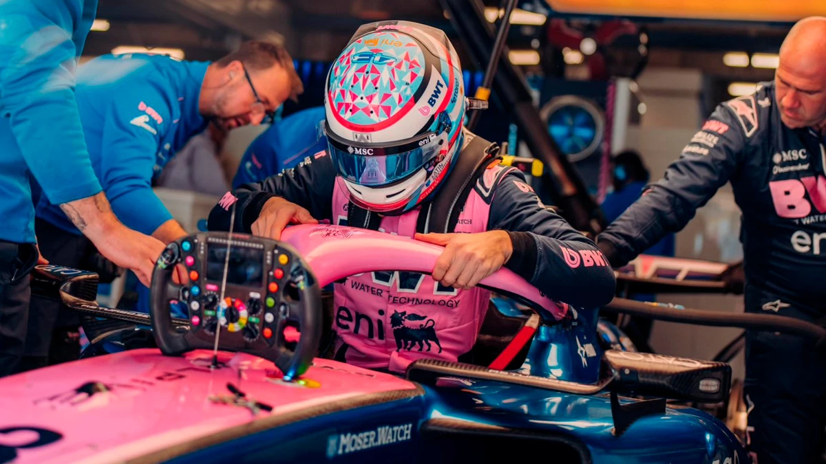 Franco Colapinto quedó 16 en Shanghai para la Sprint de este sábado | Foto: X @AlpineF1team