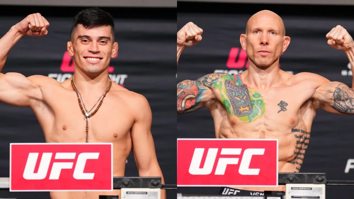Kevin Vallejos vs. Josh Emmett protagonizan la cartelera del UFC Vegas 114.
