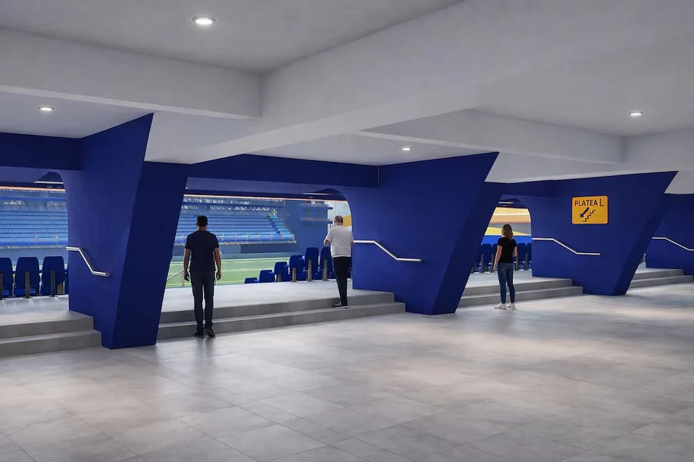 Imágenes del proyecto de la aplicación de La Bombonera.