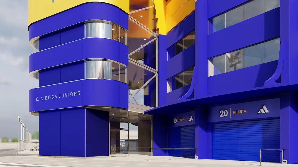 Imágenes del proyecto de la aplicación de La Bombonera.