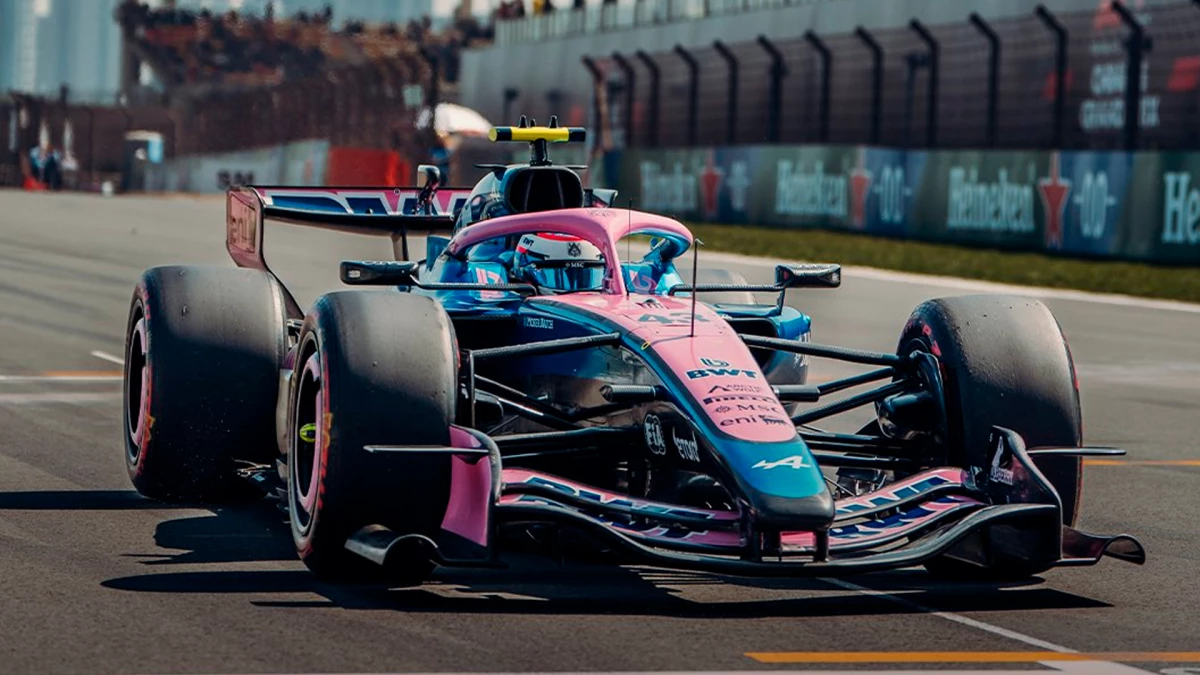 Franco Colapinto tuvo una jornada de menor a mayor en la Sprint y la Clasificación para el Gran Premio de China del domingo 1 Foto: X @AlpineF1Team