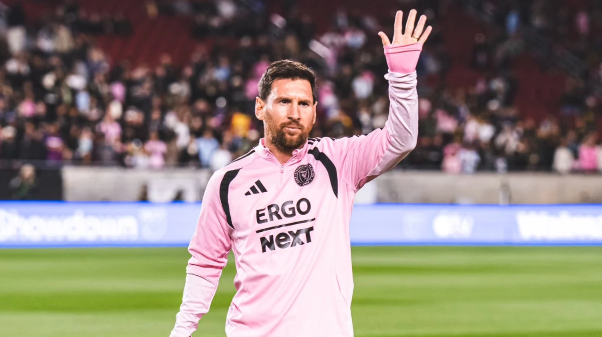 Foto: El astro rosarino fue reservado (@InterMIamiCF)