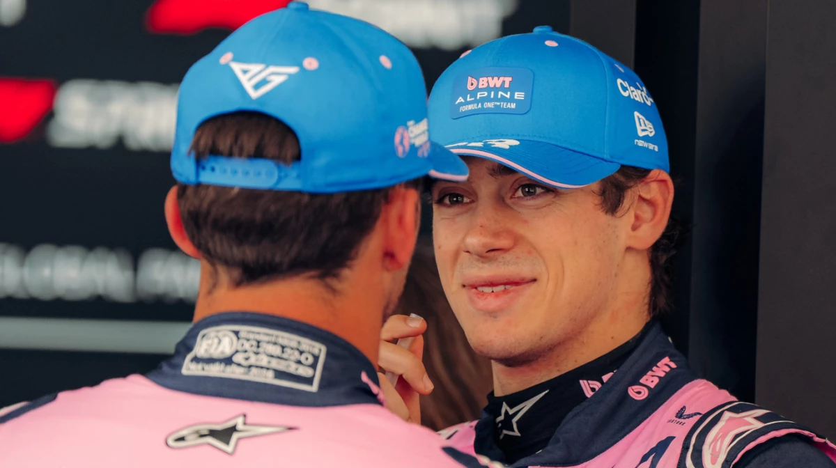 Colapinto sumó su primera unidad como piloto de Alpine (Foto: Alpine F1 Team).