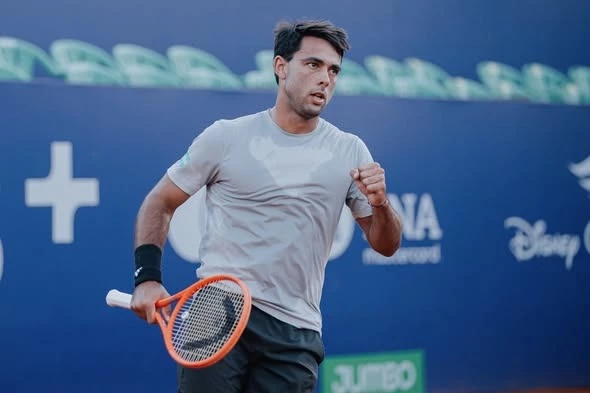 Foto: Genaro Olivieri logró el Challenger de Santiago de Chile al vencer en la final al portugués Henrique Rocha.&nbsp;