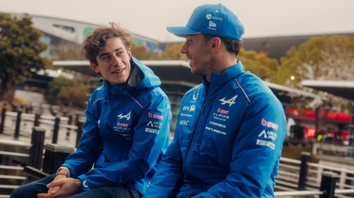 Colapinto y Gasly sumaron en China (Foto: Alpine F1 Team).