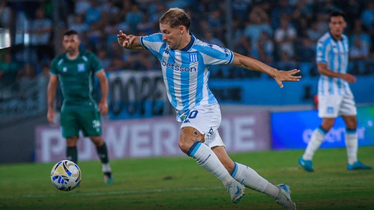 Foto: Matko Miljevic maneja los hilos del medio racinguista.